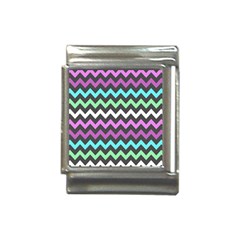 Chevron Pattern Gifts Italian Charm (13mm) by GardenOfOphir