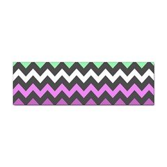 Chevron Pattern Gifts Sticker (bumper) by GardenOfOphir