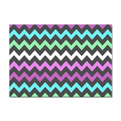 Chevron Pattern Gifts Sticker A4 (100 Pack) by GardenOfOphir