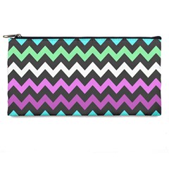 Chevron Pattern Gifts Pencil Case by GardenOfOphir