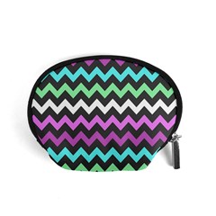 Chevron Pattern Gifts Accessory Pouch (small) by GardenOfOphir