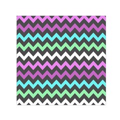 Chevron Pattern Gifts Square Satin Scarf (30  X 30 ) by GardenOfOphir