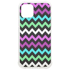 Chevron Pattern Gifts Iphone 12/12 Pro Tpu Uv Print Case by GardenOfOphir