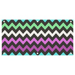 Chevron Pattern Gifts Banner And Sign 4  X 2  by GardenOfOphir