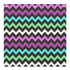 Chevron Pattern Gifts Banner And Sign 4  X 4  by GardenOfOphir