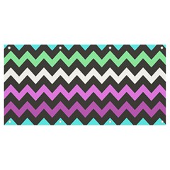 Chevron Pattern Gifts Banner And Sign 8  X 4  by GardenOfOphir