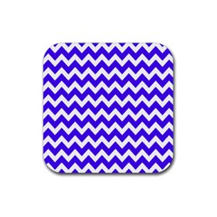 Chevron Pattern Gifts Rubber Coaster (square) by GardenOfOphir