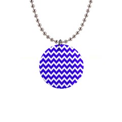 Chevron Pattern Gifts 1  Button Necklace