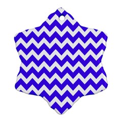 Chevron Pattern Gifts Ornament (snowflake)