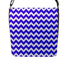 Chevron Pattern Gifts Flap Closure Messenger Bag (l)