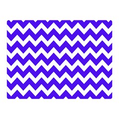 Chevron Pattern Gifts Two Sides Premium Plush Fleece Blanket (mini) by GardenOfOphir