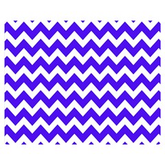 Chevron Pattern Gifts Two Sides Premium Plush Fleece Blanket (medium) by GardenOfOphir