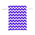 Chevron Pattern Gifts Lightweight Drawstring Pouch (S) Back