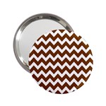 Chevron Pattern Gifts 2.25  Handbag Mirrors Front