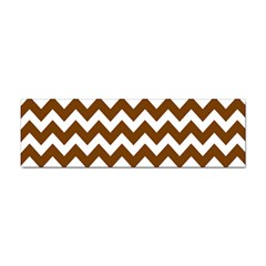 Chevron Pattern Gifts Sticker (bumper) by GardenOfOphir