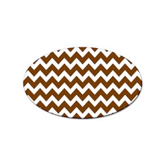 Chevron Pattern Gifts Sticker Oval (100 Pack)