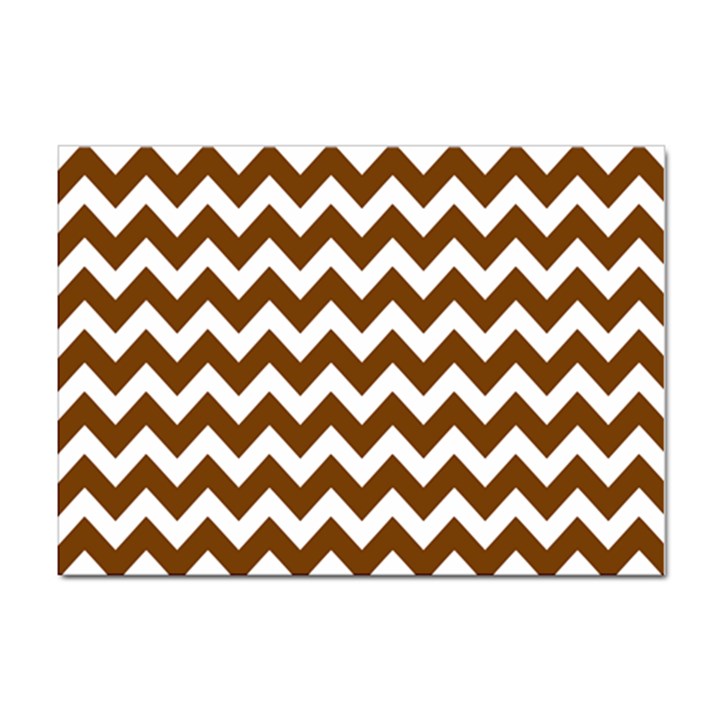 Chevron Pattern Gifts Sticker A4 (10 pack)