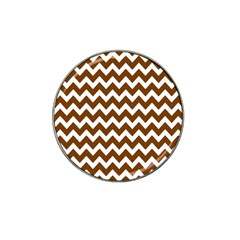 Chevron Pattern Gifts Hat Clip Ball Marker (10 Pack) by GardenOfOphir