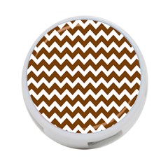 Chevron Pattern Gifts 4-port Usb Hub (two Sides) by GardenOfOphir