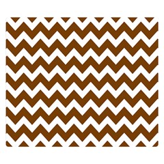 Chevron Pattern Gifts Premium Plush Fleece Blanket (small) by GardenOfOphir