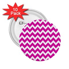 Chevron Pattern Gifts 2 25  Buttons (10 Pack) 