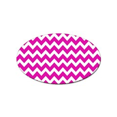 Chevron Pattern Gifts Sticker (oval) by GardenOfOphir