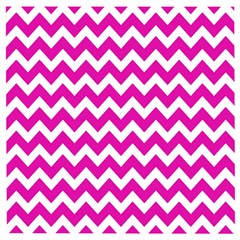 Chevron Pattern Gifts Wooden Puzzle Square by GardenOfOphir