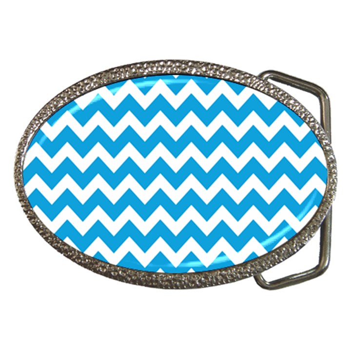 Chevron Pattern Gifts Belt Buckles