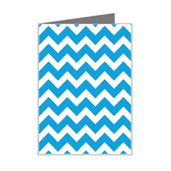 Chevron Pattern Gifts Mini Greeting Card by GardenOfOphir