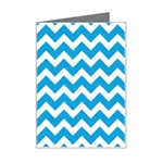 Chevron Pattern Gifts Mini Greeting Card Left