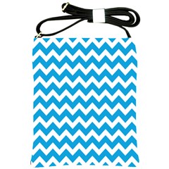 Chevron Pattern Gifts Shoulder Sling Bag by GardenOfOphir