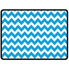 Chevron Pattern Gifts Two Sides Fleece Blanket (large) by GardenOfOphir