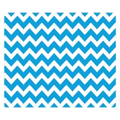 Chevron Pattern Gifts Two Sides Premium Plush Fleece Blanket (small) by GardenOfOphir