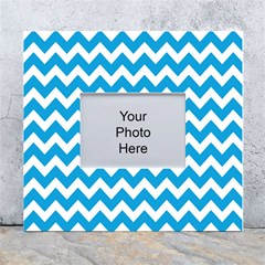 Chevron Pattern Gifts White Wall Photo Frame 5  X 7 