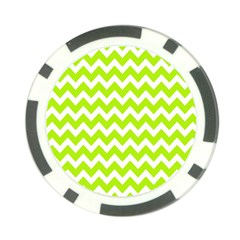 Chevron Pattern Gifts Poker Chip Card Guard by GardenOfOphir