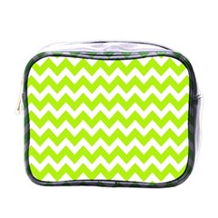 Chevron Pattern Gifts Mini Toiletries Bag (one Side) by GardenOfOphir