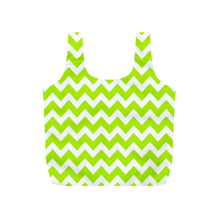 Chevron Pattern Gifts Full Print Recycle Bag (S)