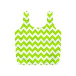 Chevron Pattern Gifts Full Print Recycle Bag (S) Back