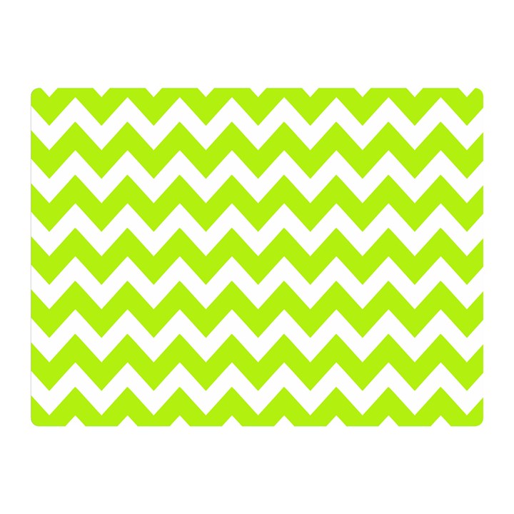 Chevron Pattern Gifts Two Sides Premium Plush Fleece Blanket (Mini)