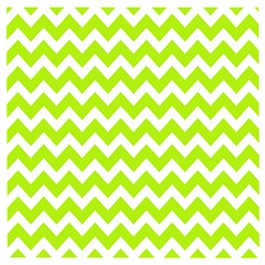 Chevron Pattern Gifts Wooden Puzzle Square by GardenOfOphir