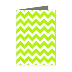 Chevron Pattern Gifts Mini Greeting Card