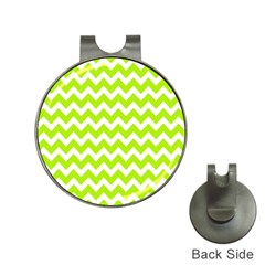 Chevron Pattern Gifts Hat Clips With Golf Markers by GardenOfOphir