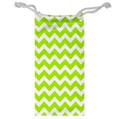 Chevron Pattern Gifts Jewelry Bag by GardenOfOphir