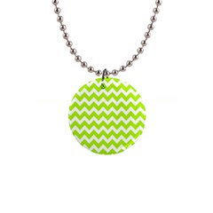 Chevron Pattern Gifts 1  Button Necklace