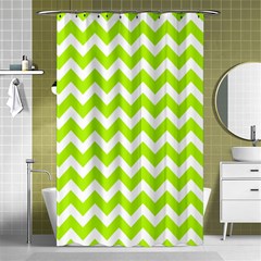 Chevron Pattern Gifts Shower Curtain 48  X 72  (small)  by GardenOfOphir