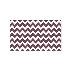 Chevron Pattern Gifts Sticker Rectangular (100 Pack) by GardenOfOphir