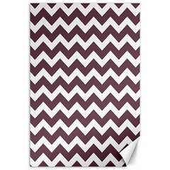 Chevron Pattern Gifts Canvas 24  X 36  by GardenOfOphir