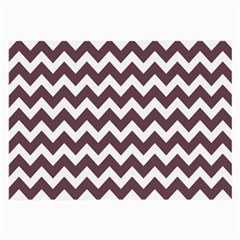 Chevron Pattern Gifts Large Glasses Cloth (2 Sides) by GardenOfOphir