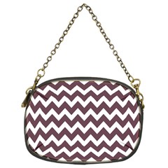 Chevron Pattern Gifts Chain Purse (two Sides) by GardenOfOphir