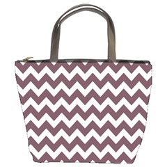 Chevron Pattern Gifts Bucket Bag by GardenOfOphir